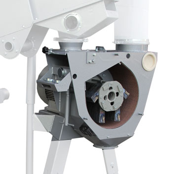 Axial Rotorwelle des Getreidereiniger ROWIATOR